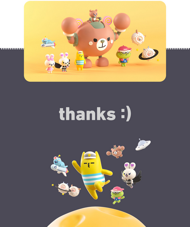 3D吉祥物：星舰梦航