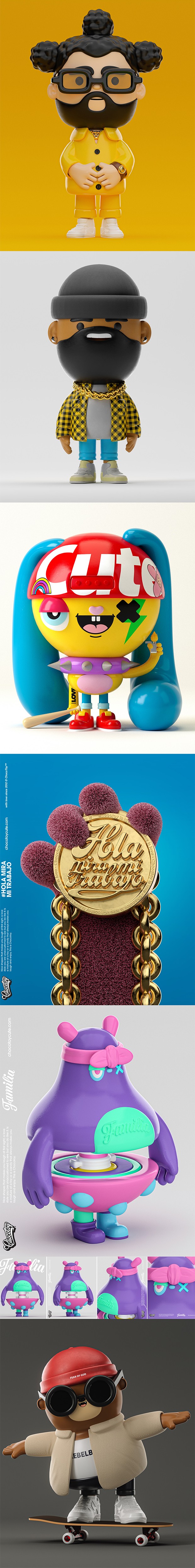 3D吉祥物：Art Collection/02