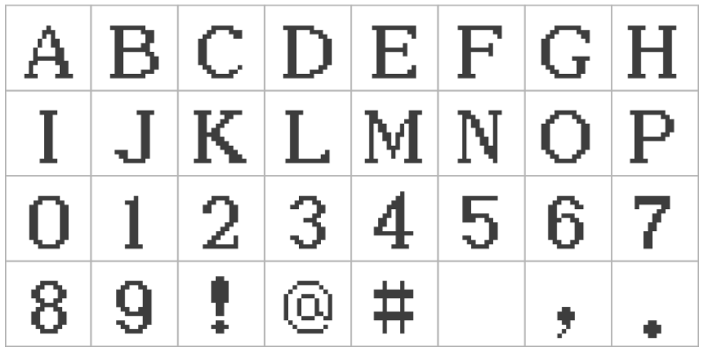 IPix中文像素字体