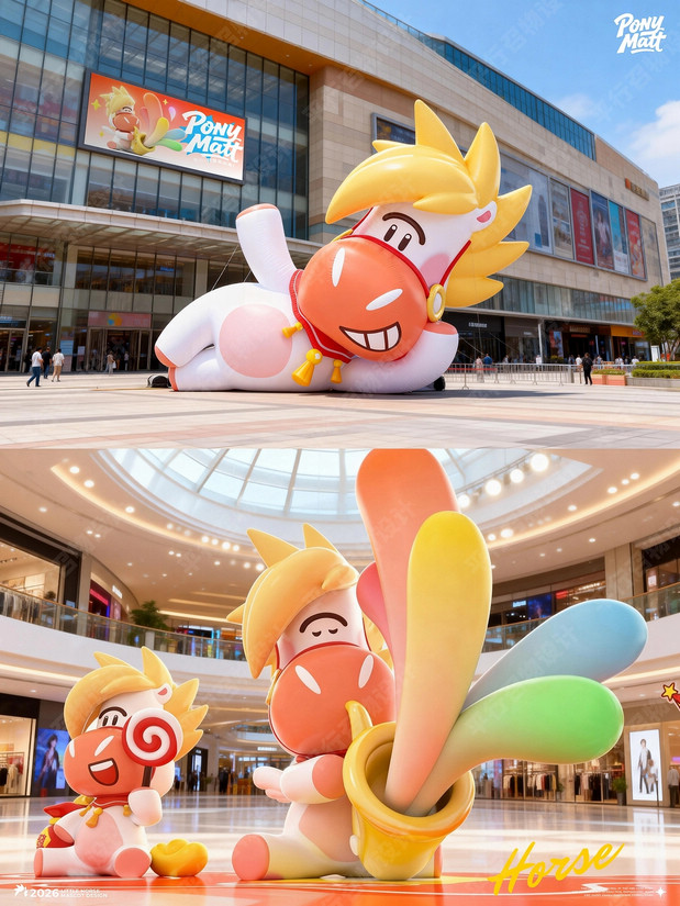 萌马小马特|马年IP形象设计