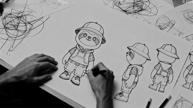 懒蓝地-户外轻松生活品牌全案