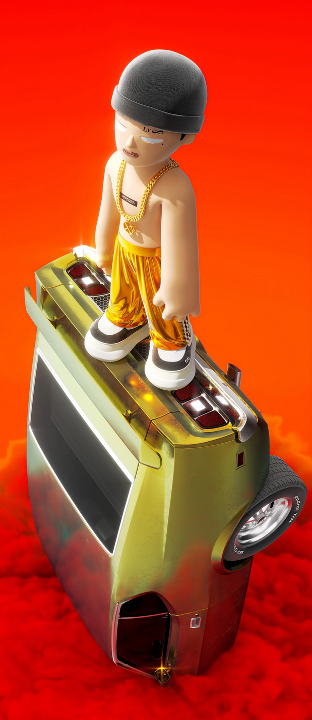 3D吉祥物：YOYOGUYS BG