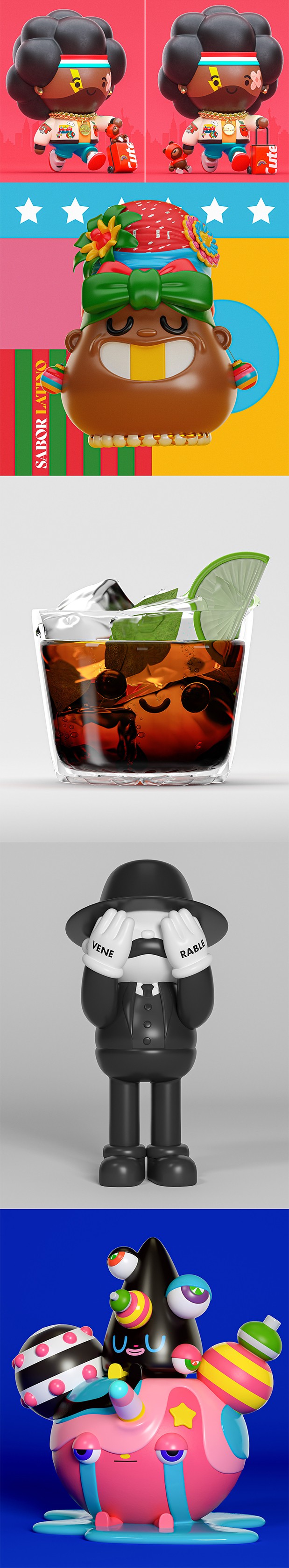 3D吉祥物：Chocotoy Art Collection/03