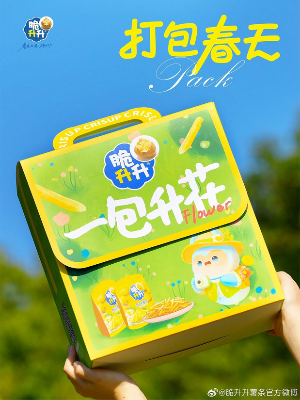 脆升升 薯条品牌IP形象设计