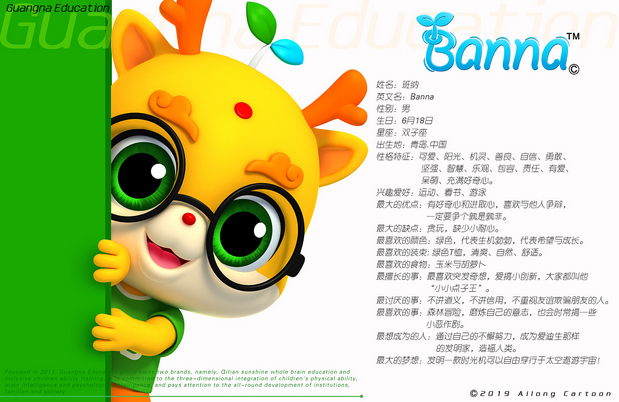 3D吉祥物：光宝x纳宝x班纳