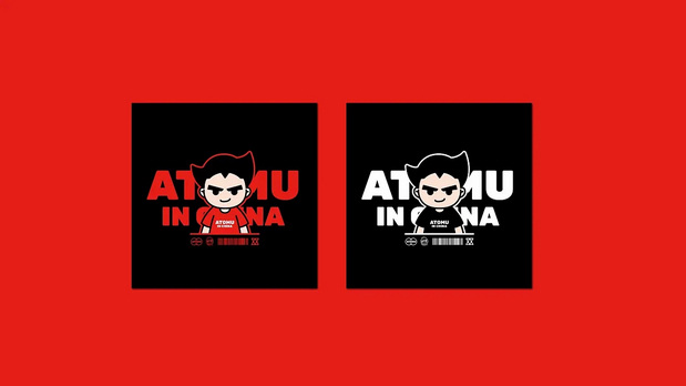 ATOMU餐饮品牌卡通IP设计