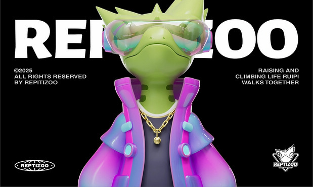 3D吉祥物：瑞皮大叔IP形象|REPTIZOO