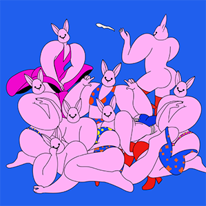 PINK MAN玉兔品牌IP 潮玩IP /><img fetchpriority=