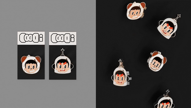 3D吉祥物：Coodi|每个人都是独一无二的