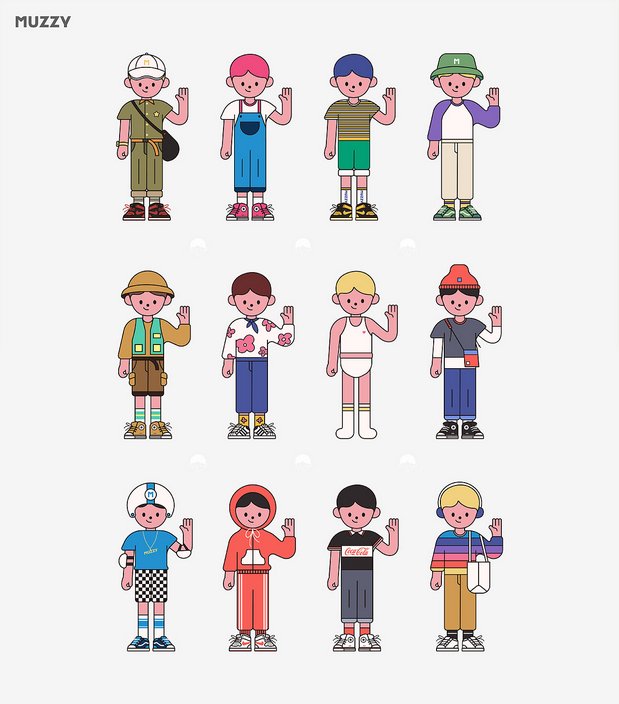 MUZZY/IP形象设计