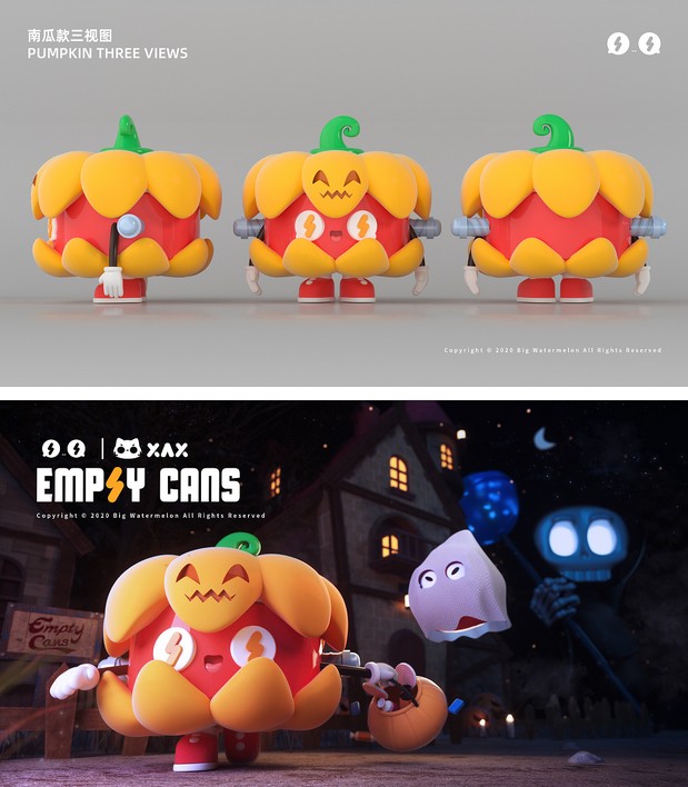 Empty can丨空罐头ip形象