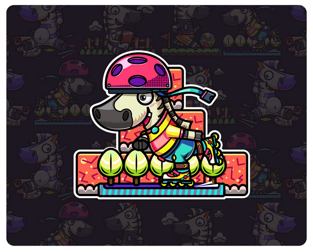 爱阅斑马杂志吉祥物