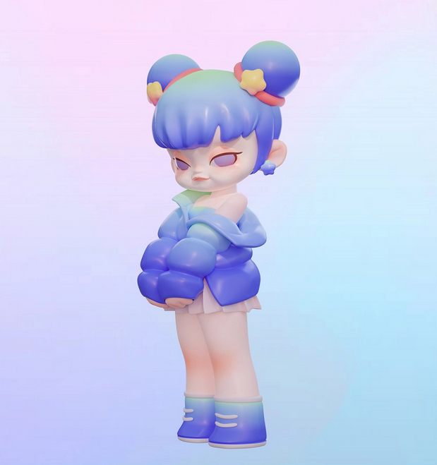 3D吉祥物：Becca的潮玩世界