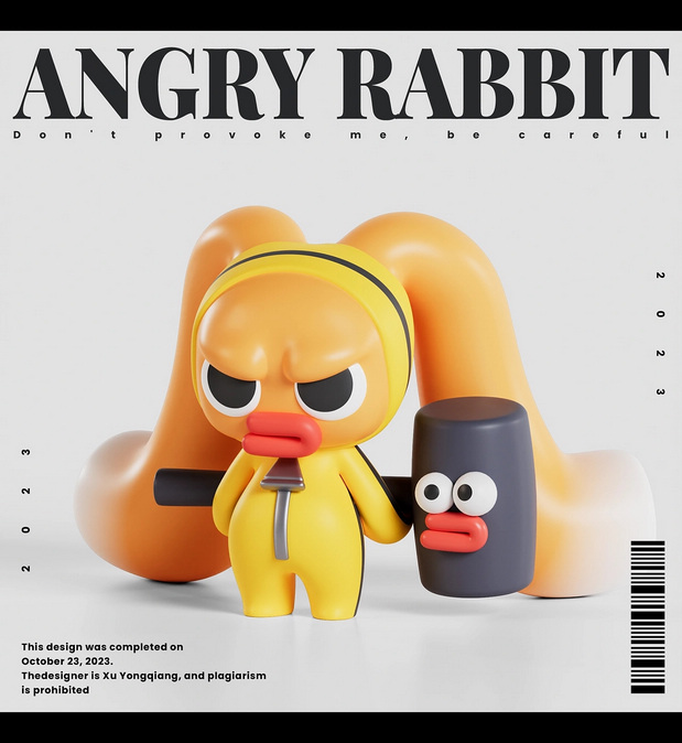潮流IP-忿忿兔ANGRY RABBIT