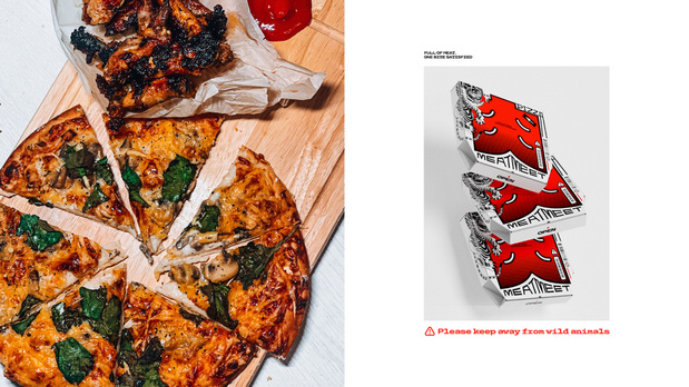 整点彩蛋X肉食大满贯Pizza品牌