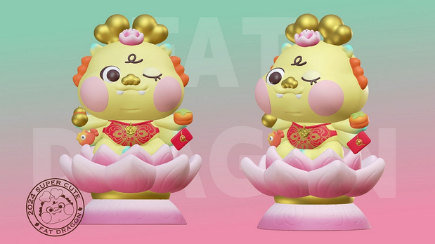 FAT DRAGON肥龙出街IP设计