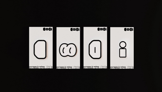 3D吉祥物：Coodi|每个人都是独一无二的