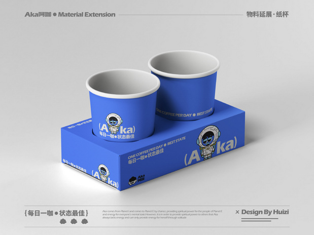Aka阿咖咖啡品牌项目原创IP