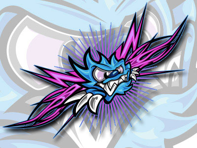 怪物标志设计作品