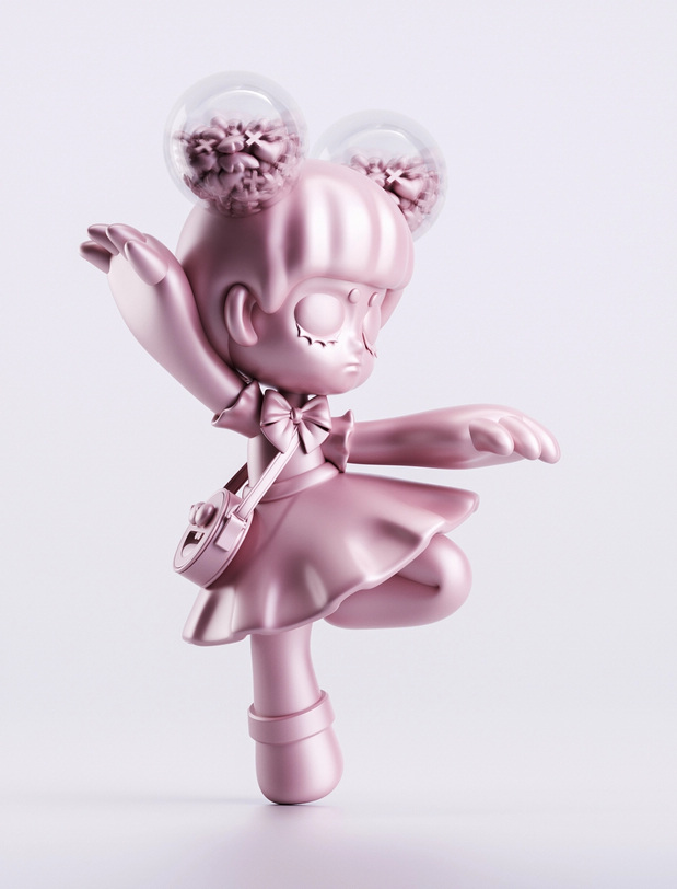 3D吉祥物：[士气集团]Gina的多重人生