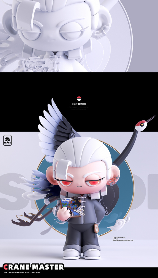 3D吉祥物：毛头小子系列-IP形象设计