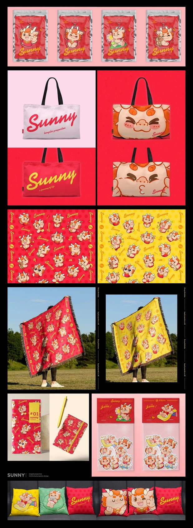 宇宙波x龙狮置地 地产品牌IP设计