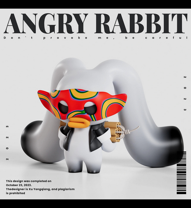 潮流IP-忿忿兔ANGRY RABBIT