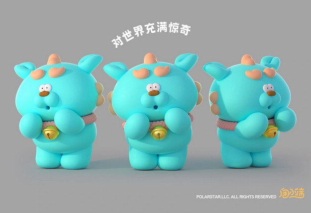 甪小端IP设计神马东西 五福系列