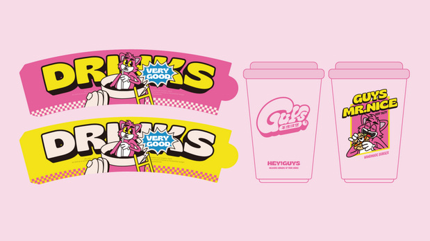 Guys汉堡披萨vi设计