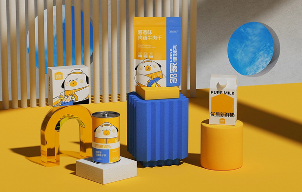 邻家便利店品牌设计