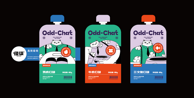 怪谈-猫粮品牌设计