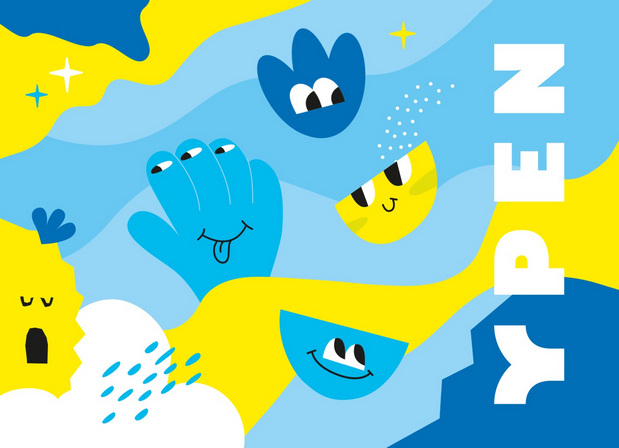 多彩色的搭配更显年轻时尚