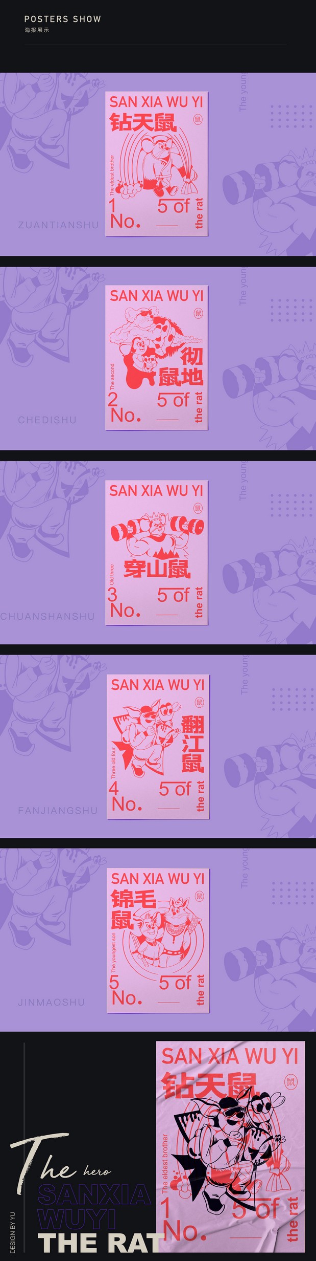 鼠年IP畅想《五鼠来也》