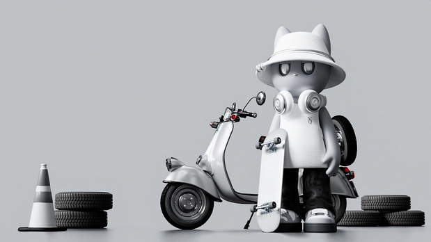 数字形象—慵懒熊LAZY BEAR