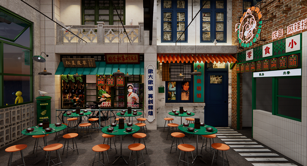 鹿小北炸货铺 品牌创意呈现