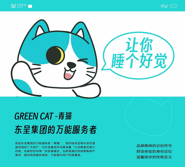 东呈集团IP形象-青猫