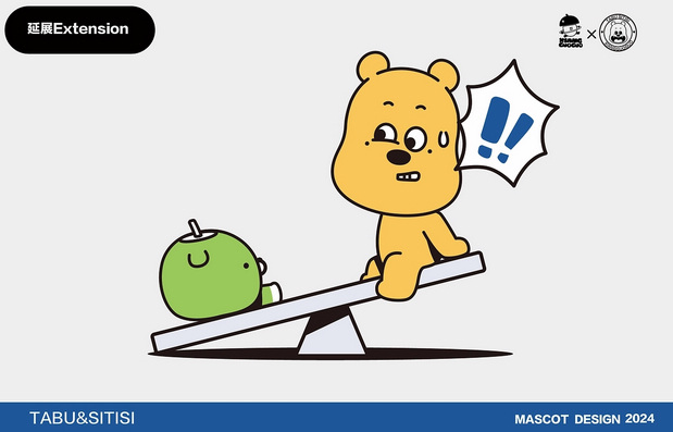 橡果果IP超市 塔布斯&提斯狗狗