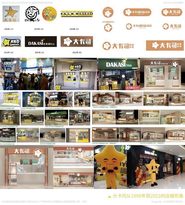 大卡司DAKASI茶饮品牌IP视觉