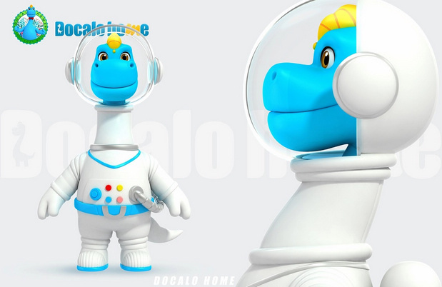 3D吉祥物：恐龙多彩IP第二弹