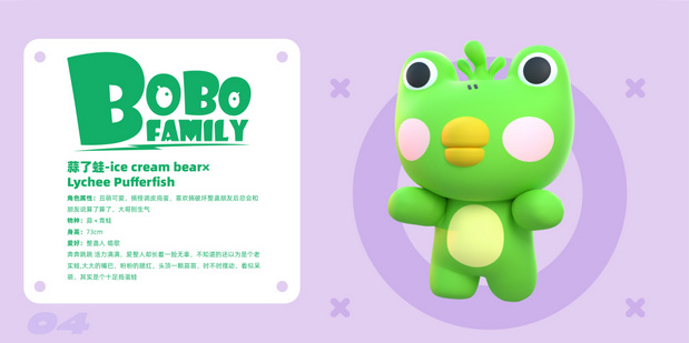 原创IP设计|BOBO家族ip设计