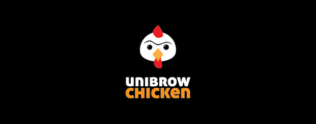 公鸡主题logo标志设计欣赏