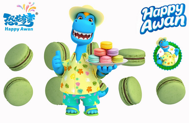 恐龙弯弯年终贺图