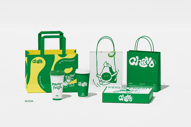 新加坡果茶Chavo品牌设计
