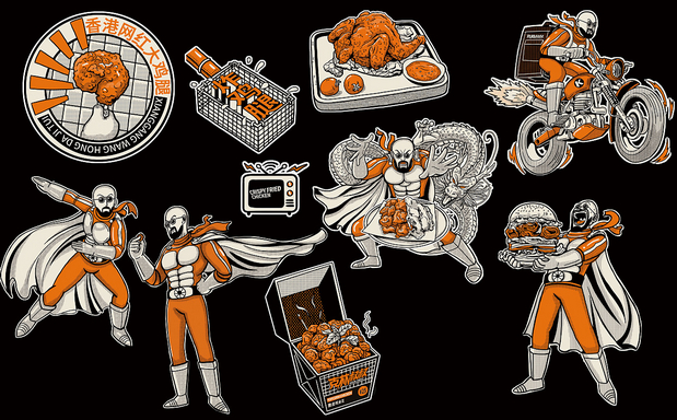 克林叔叔炸鸡 X 三欧创意