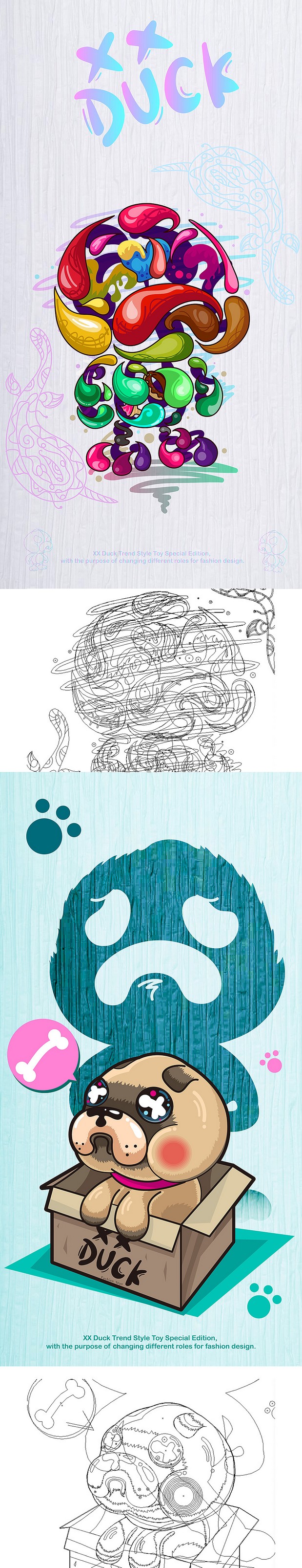 一只“烤鸭”的潮流IP(2)