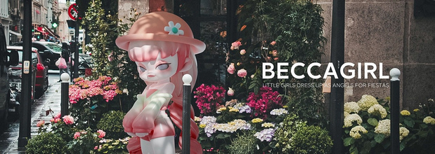 3D吉祥物：Becca的潮玩世界