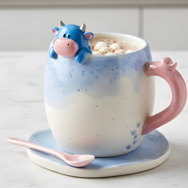 3D吉祥物：IP打造天润小蓝牛BLUEMOO