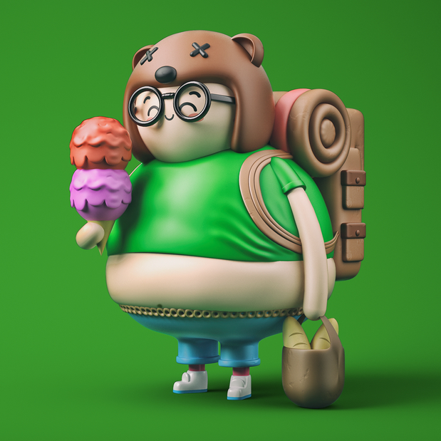 3D吉祥物：collection illustration /17