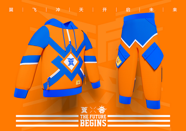 翼XFIRETEAM联名街舞潮牌