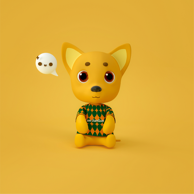 3D吉祥物：我叫坚果壳